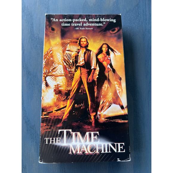 The Time Machine Science Fiction Movie Vintage 2002 VHS Tape Pre-Loved - Picture 1 of 4